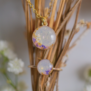 Breast Milk Ring Breast Milk Necklace Shimmer & Flowers