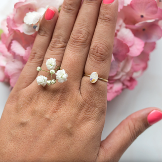 Size 4 Milky Celebration Mini Gold