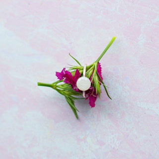 Milky Moon 8mm SOLO | Breast Milk Ring