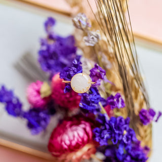 Milky Moon 10mm | Breast Milk Ring