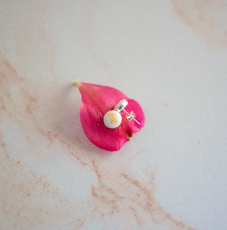 Milky Moon Studs | Breast Milk Earrings